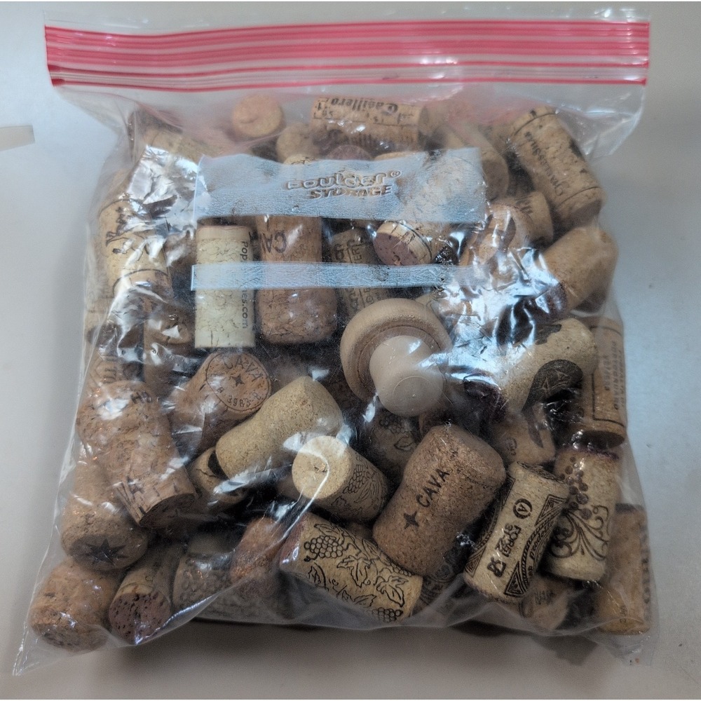 Bag of Wine Corks for Crafting Wide Variety Home Decor Wedding